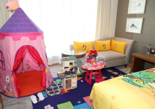 Jiabao Panda Childlike Theme Deluxe Twin Room