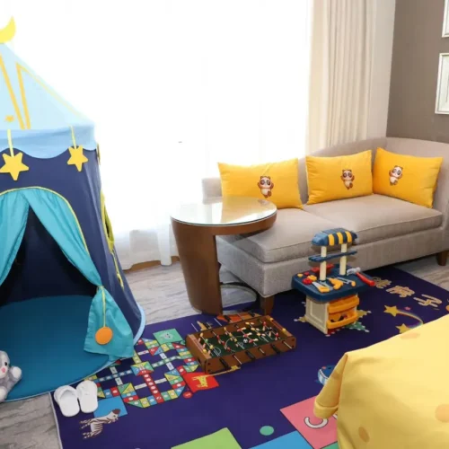 Jiabao Panda Childlike Theme Deluxe Twin Room