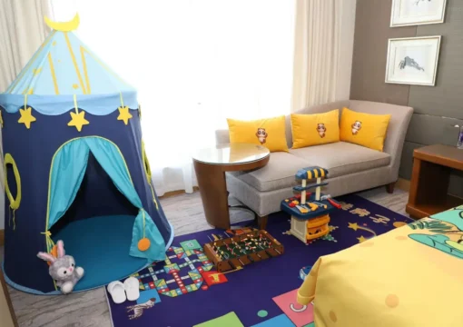 Jiabao Panda Childlike Theme Deluxe Twin Room